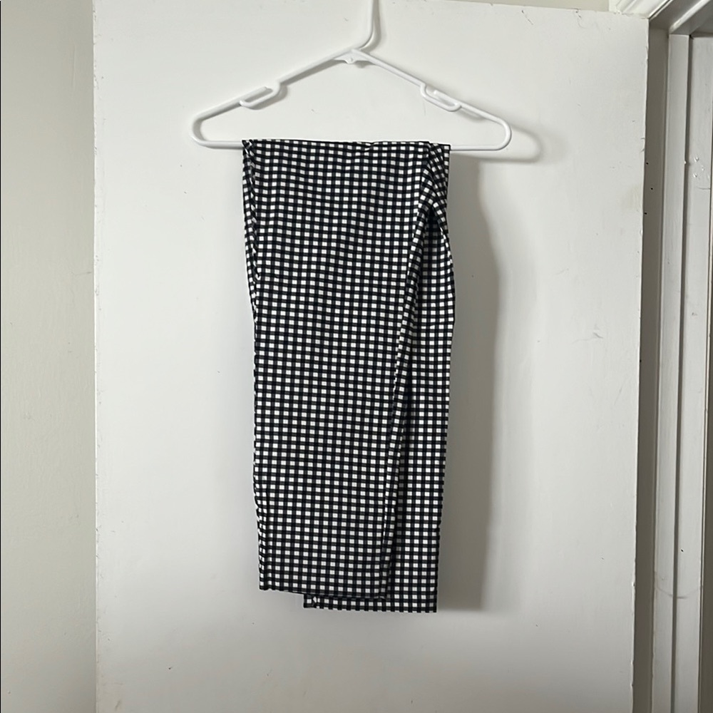 Black and White Checkered Pants by Laundry